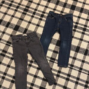 Kids Denim Jeans Set - Blue and Gray